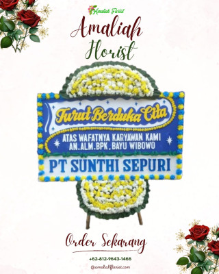Papan Bunga Duka di Pasema