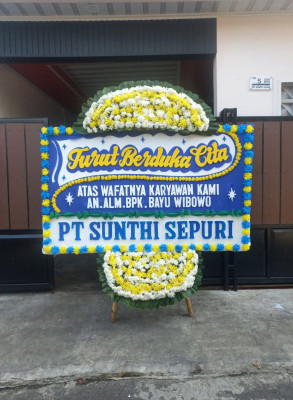 Papan Bunga Duka di Pasema
